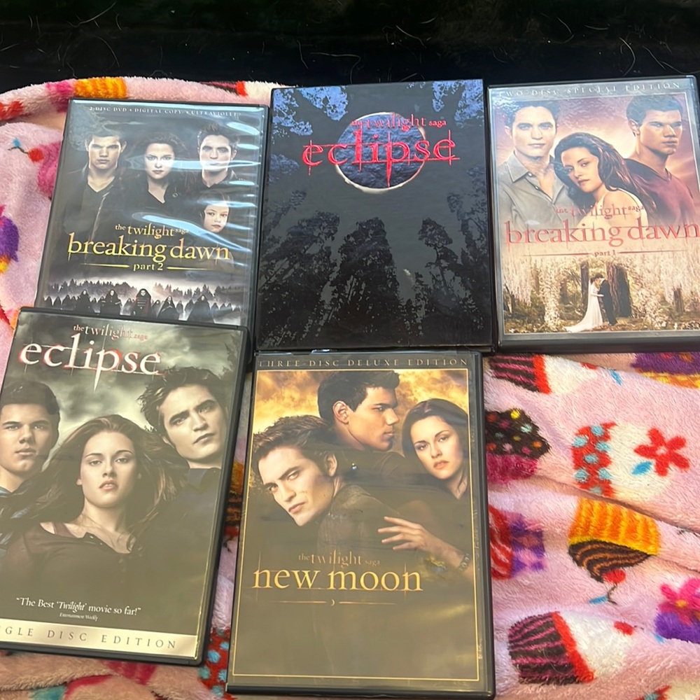 Lot of twilight DVDs